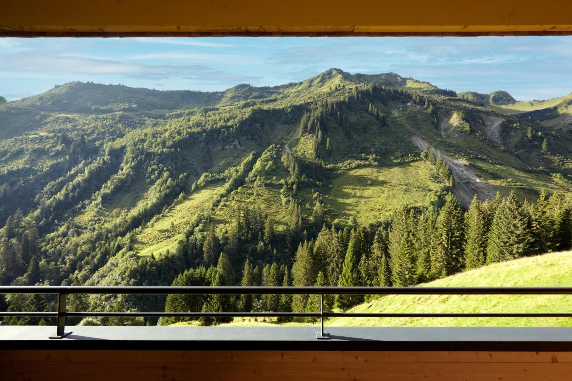 Ferienwohnung Alpenstolz Damuels Haus 1 - Stilvoll Urlauben In Den Bergen Exterior foto