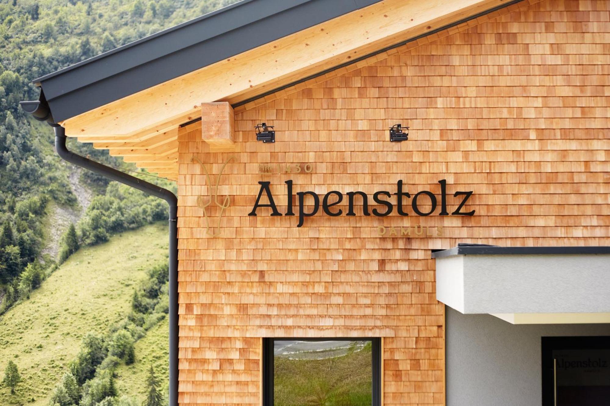 Ferienwohnung Alpenstolz Damuels Haus 1 - Stilvoll Urlauben In Den Bergen Exterior foto