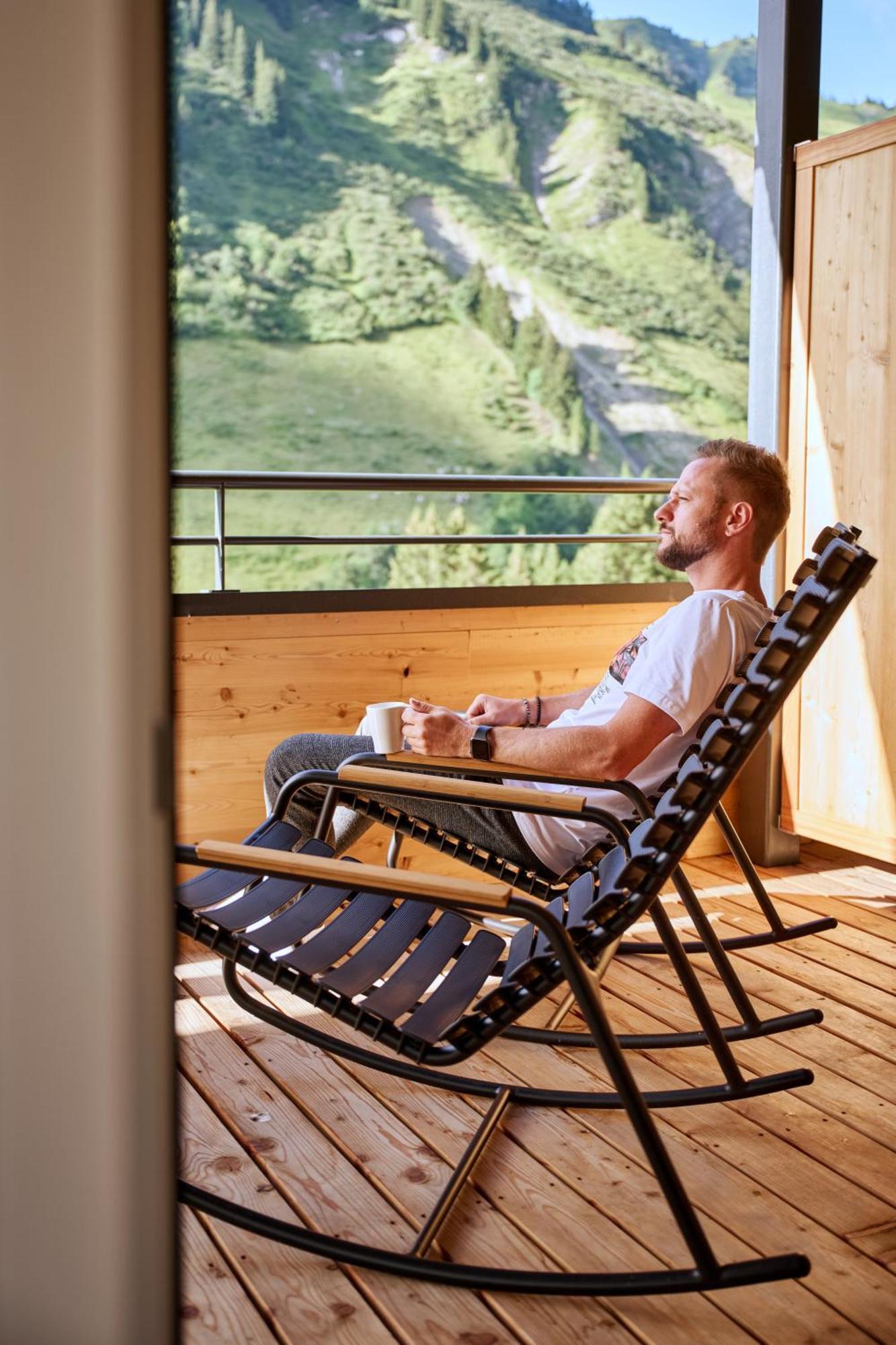 Ferienwohnung Alpenstolz Damuels Haus 1 - Stilvoll Urlauben In Den Bergen Exterior foto