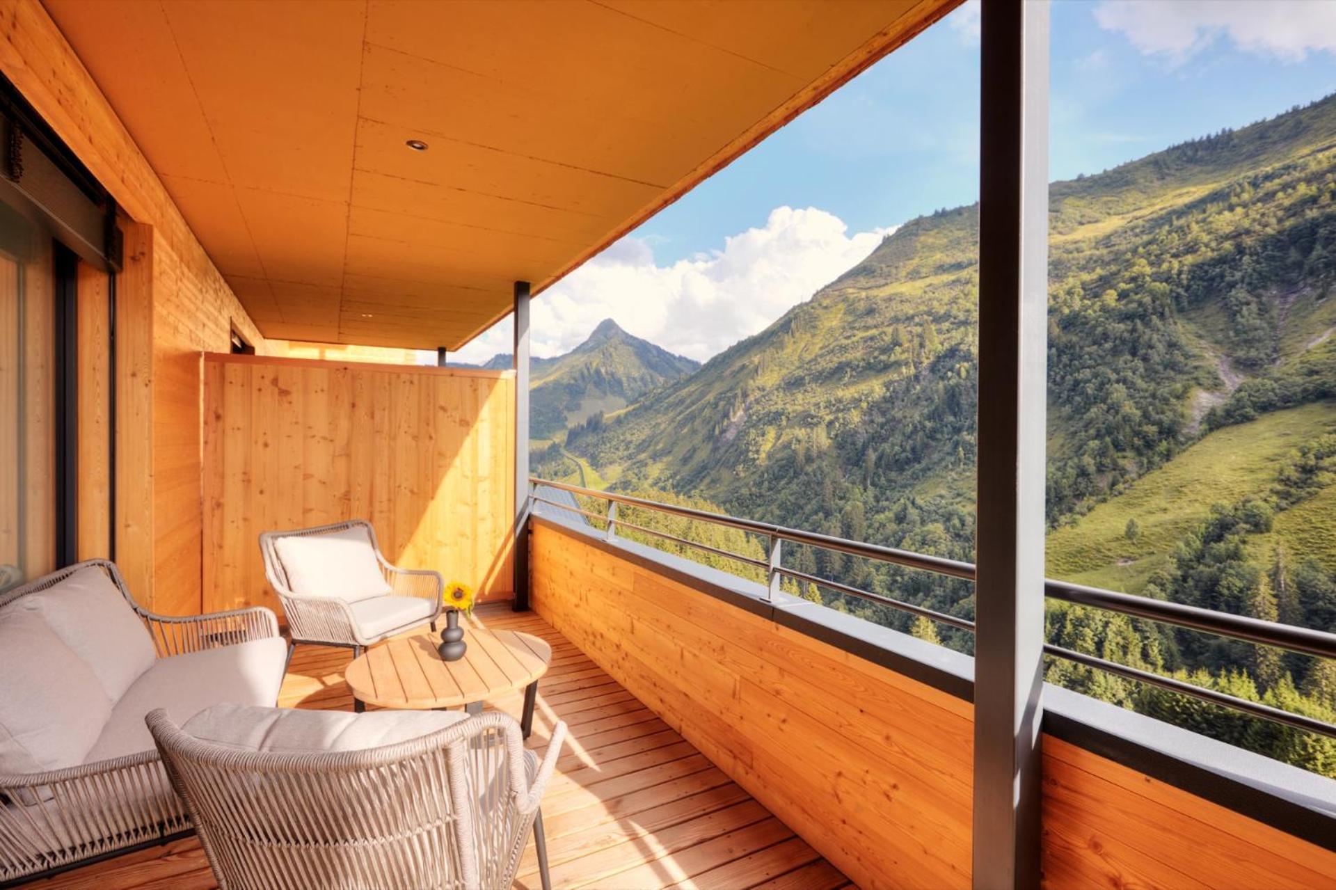 Ferienwohnung Alpenstolz Damuels Haus 1 - Stilvoll Urlauben In Den Bergen Exterior foto